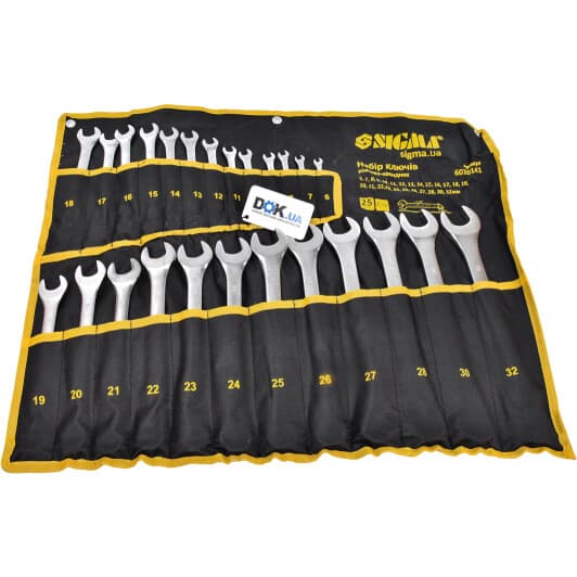 Набор ключей рожково-накидных Sigma 6010141 6-32 мм 25 шт