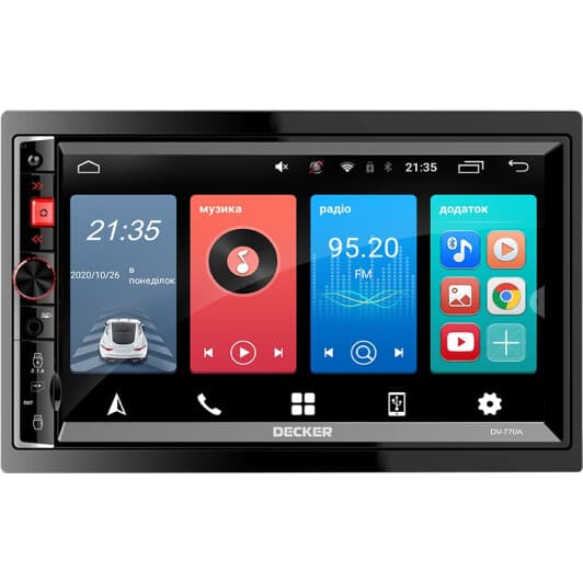 Decker DV-770A автомагнітола