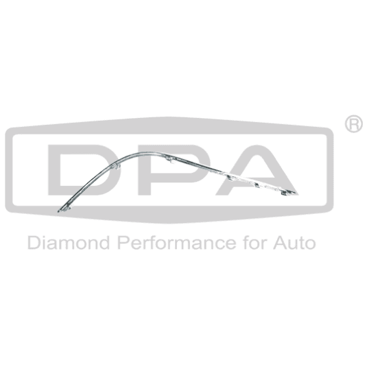 88070019702 DPA Облицювання бампера для Volkswagen Passat