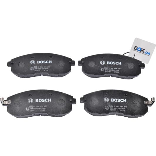 0 986 494 277 Bosch Тормозные колодки