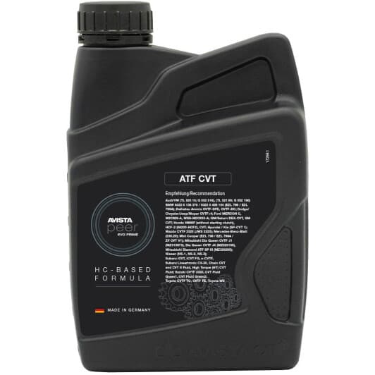 AVISTA Peer Evo Prime ATF CVT трансмісійна олива