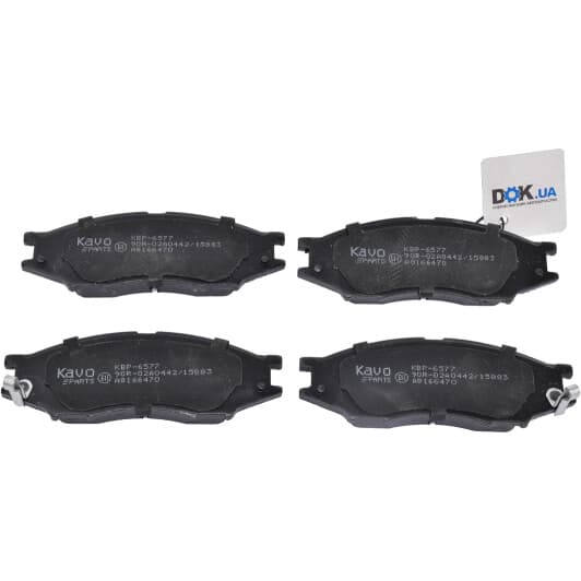 KBP-6577 Kavo Parts Тормозные колодки для Nissan Almera