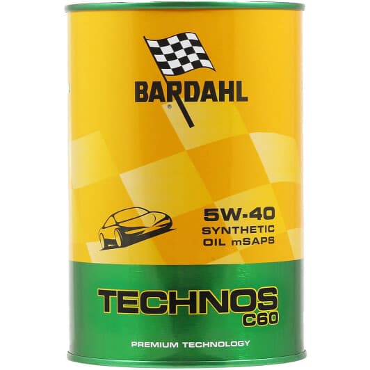 Bardahl Technos C60 5W-40 моторное масло