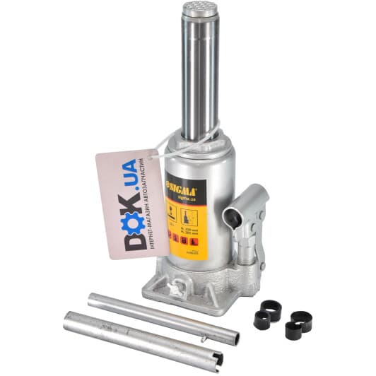 Домкрат Sigma бутылочный гидравлический 10 т 6106101