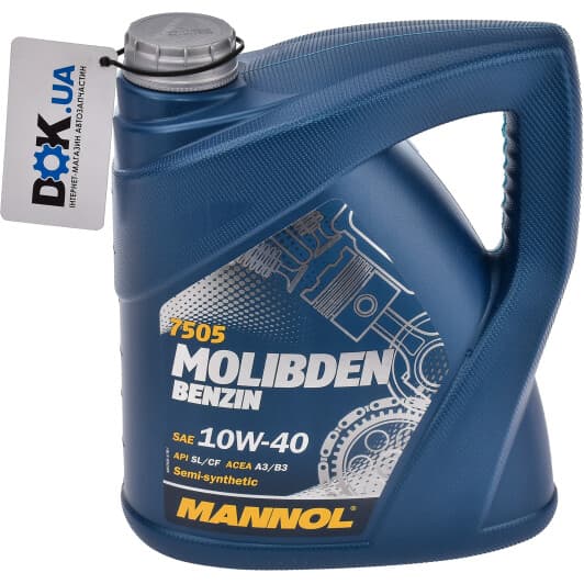 Mannol Molibden 10W-40 (4 л) моторное масло