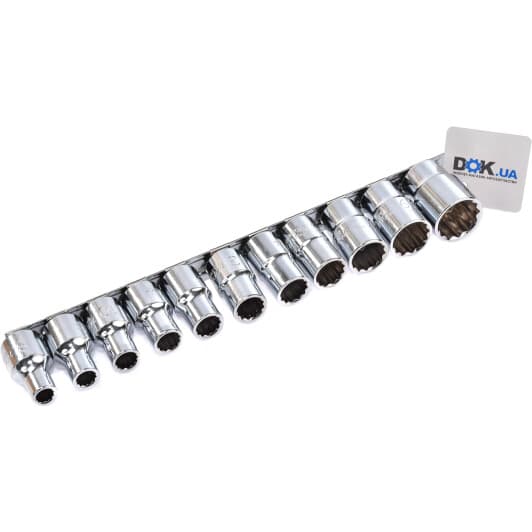 Набор торцевых головок Toptul GAAQ1601U-12 1/2" (11 пр.)