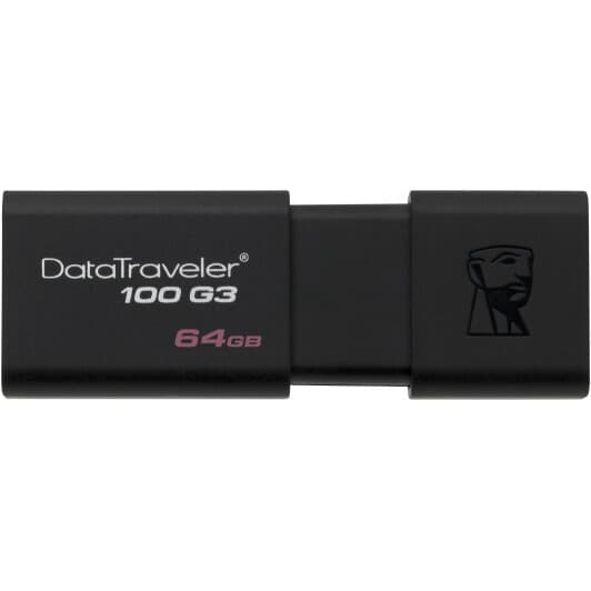 Флешка Kingston DataTraveler 100 G3 64 ГБ
