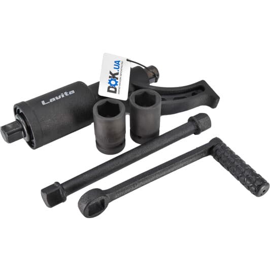 Ключ балонний роторний Lavita LA510704 32x33 мм