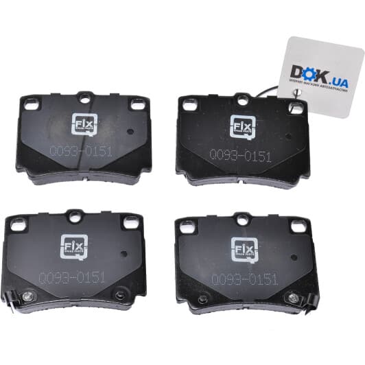 Q0930151 Q-Fix Тормозные колодки