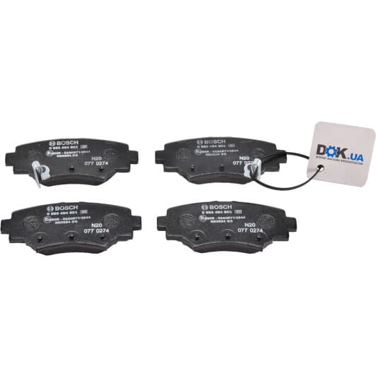 0986494803 Bosch Гальмівні колодки для Mazda 3