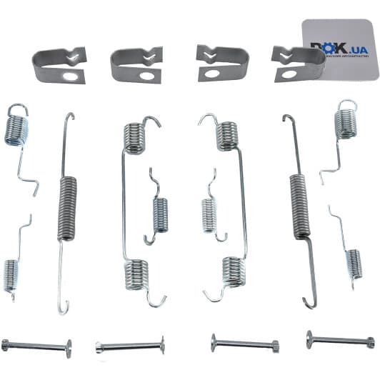 1 987 475 123 Bosch Монтажный комплект барабанных тормозных колодок