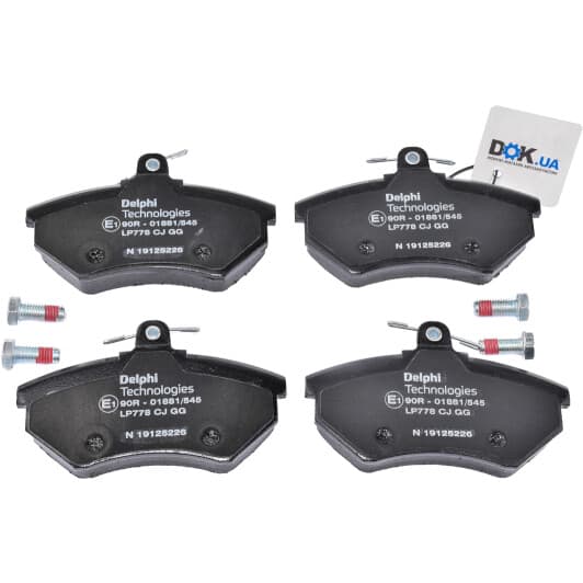 LP778 Delphi Тормозные колодки