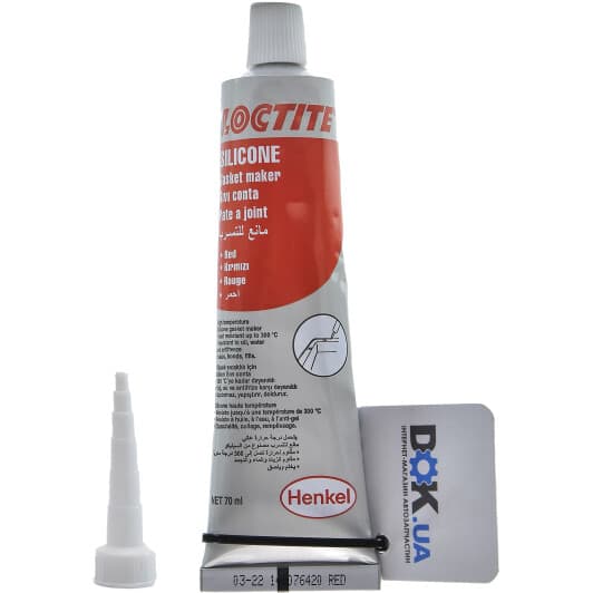 Loctite Gasket Maker червоний формувач прокладок