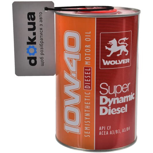 Wolver Super Dynamic Diesel 10W-40 (1 л) моторна олива