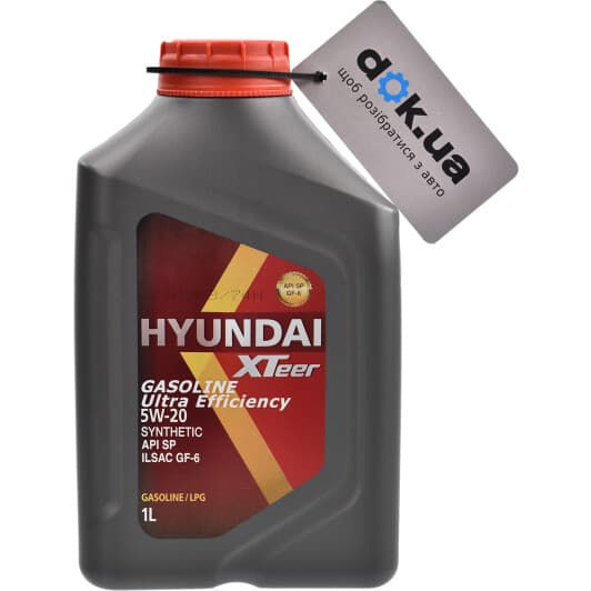 Hyundai XTeer Gasoline Ultra Efficiency 5W-20 (1 л) моторна олива