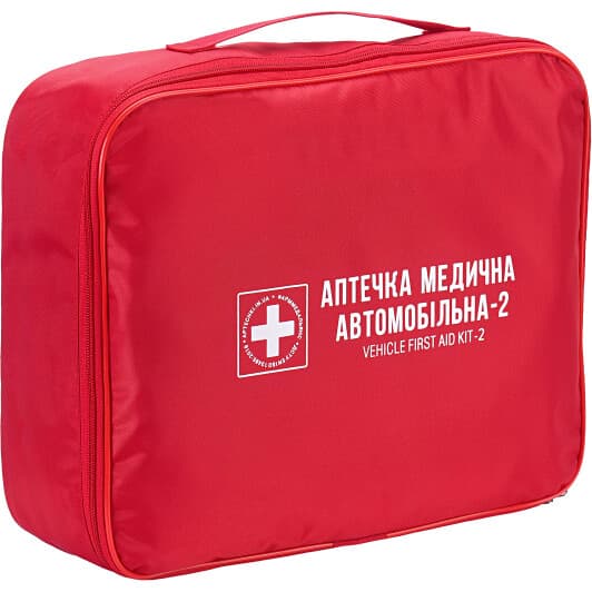 Аптечка автомобильная Фарммедальянс АМА-2 в мягком чехле 000020