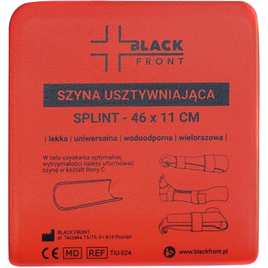 Иммобилизационная шина Black Front НФ-00001597 46x11 см