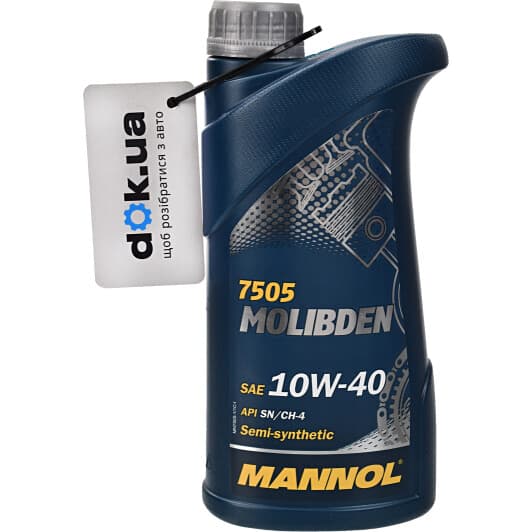 Mannol Molibden 10W-40 (1 л) моторна олива