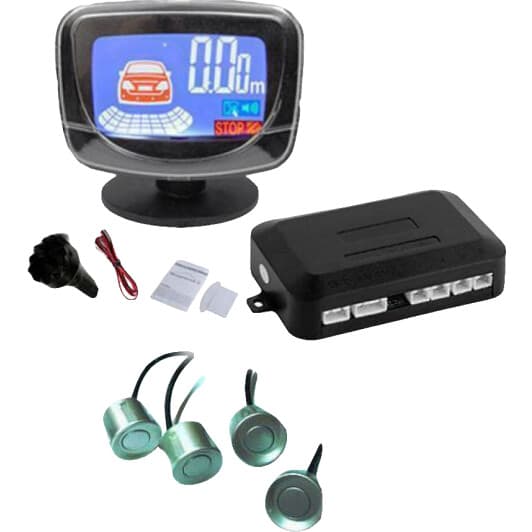 Парктронік Idial D-065-4 сріблясті датчики 4 шт.