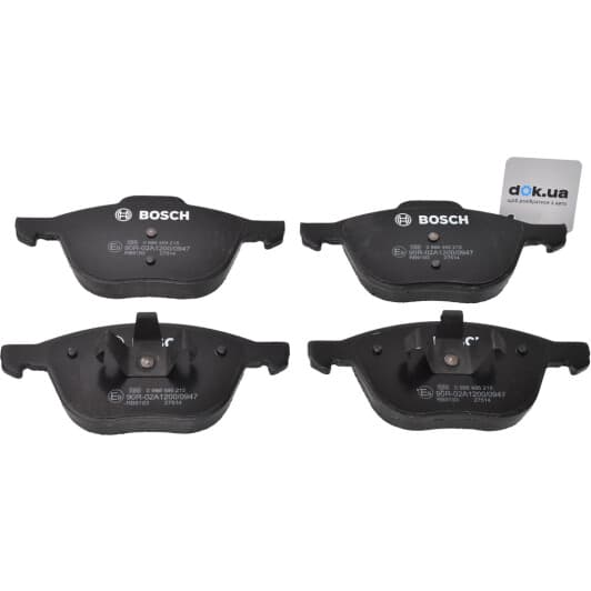 0 986 495 215 Bosch Гальмівні колодки