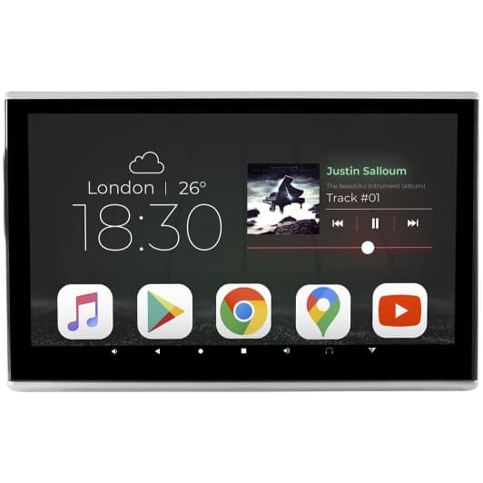 Монітор у авто Gazer HR250 чорний