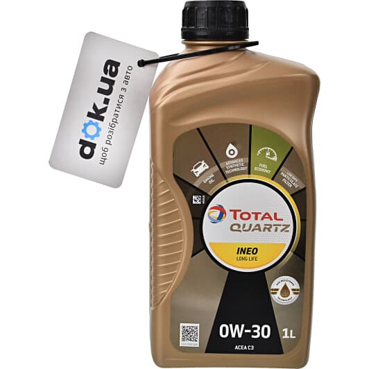 Total Quartz Ineo Long Life 0W-30 (1 л) моторна олива