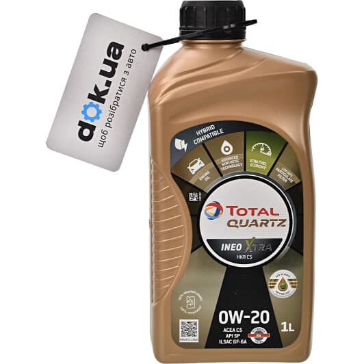 Total Quartz Ineo Xtra HKR C5 0W-20 (1 л) моторна олива