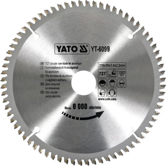 Круг отрезной Yato YT-6099 350 мм