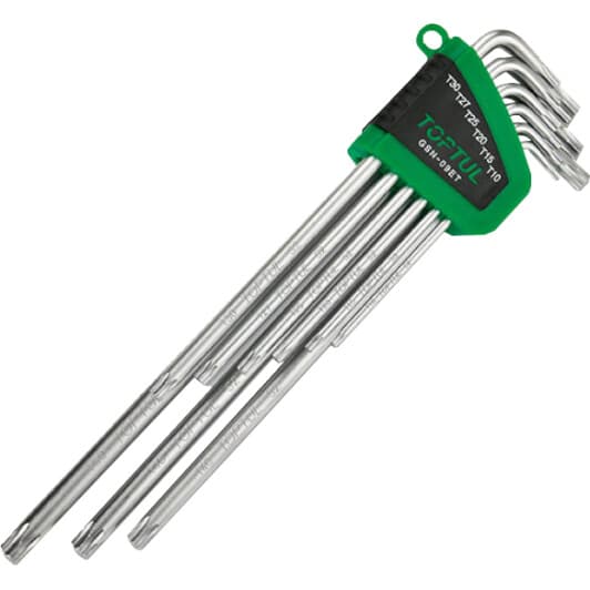 Набір ключів TORX Toptul GSN-09ET T10H-T50H 9 шт