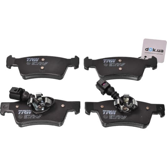 GDB1672 TRW Тормозные колодки для Volkswagen Touareg