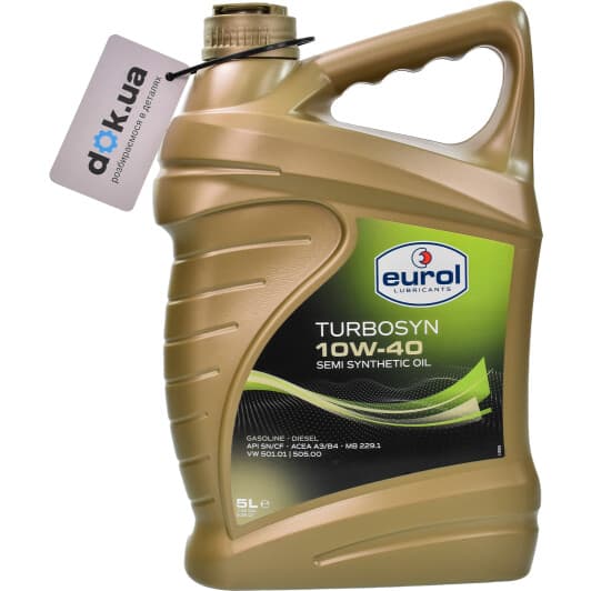 Eurol Turbosyn 10W-40 (5 л) моторна олива