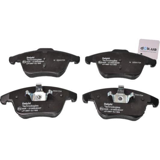 LP1967 Delphi Тормозные колодки
