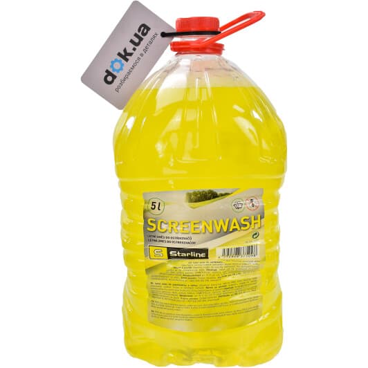 Омивач скла Starline (ПЕТ) літній (5 л)