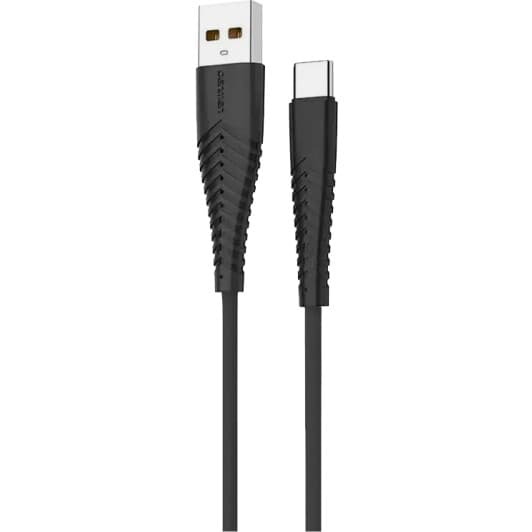 Кабель Denmen D19T DM-D19T-BK USB - type-C 1 м