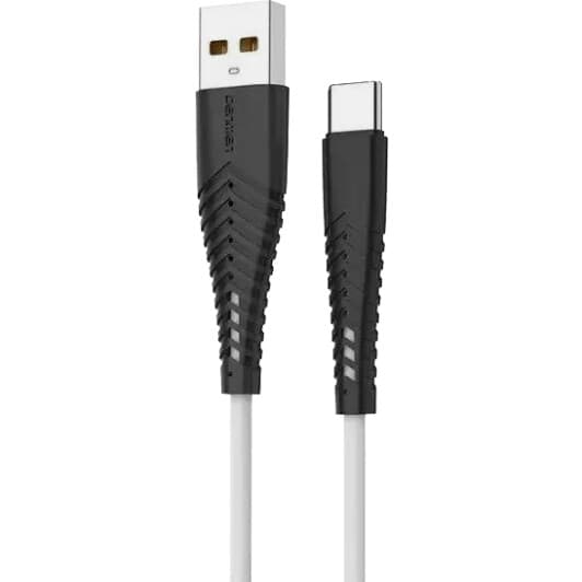 Кабель Denmen D19T DM-D19T-WH USB - type-C 1 м