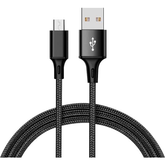 Кабель XO NB143 NB143-M2-BK USB - Micro USB 1 м