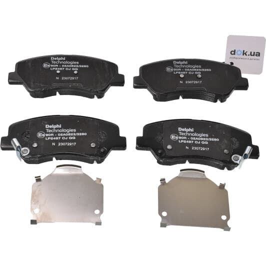 LP2497 Delphi Тормозные колодки