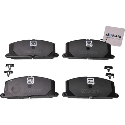 Q0930015 Q-Fix Тормозные колодки