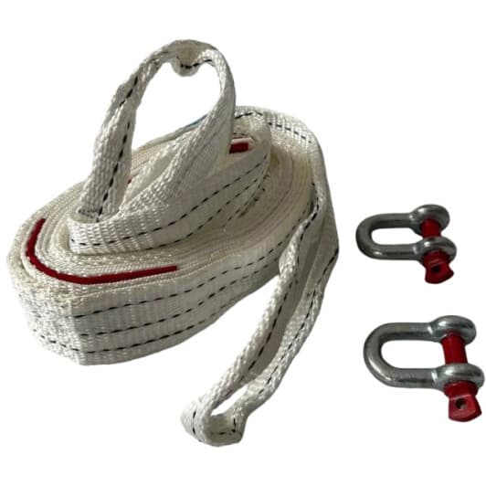 Трос буксирувальний Poputchik 29-019-3-IS стрічка 3 т 4 м