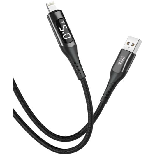 Кабель XO NB162 NB162-L-1-BK USB - Apple Lightning 1 м