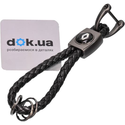 Брелок Vitol с логотипом Renault черный 52656