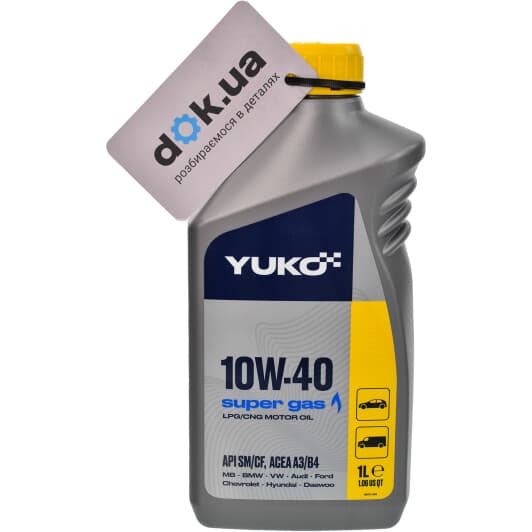 Yuko Super Gas 10W-40 (1 л) моторна олива
