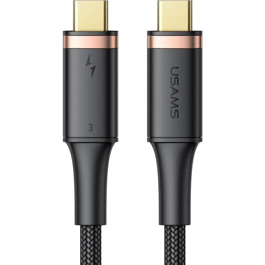 Кабель Usams US-SJ553 SJ553USB01 type-C - type-C 0,8 м