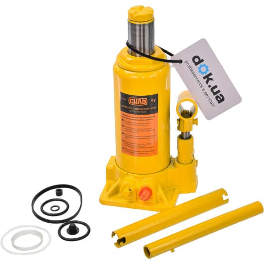 Домкрат Сила бутылочный гидравлический 5 т 271025