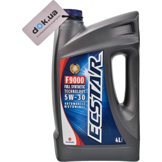 Suzuki Ecstar F9000 5W-30 (4 л) моторна олива