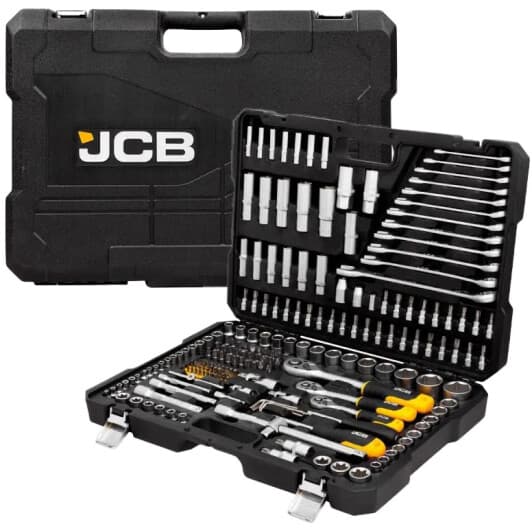 Набор инструментов JCB JCB-38841 1/2", 3/8", 1/4" 216 шт.