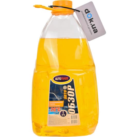 Омыватель стекла AutoTrade Обзор зимний -20°С персик (3 л)