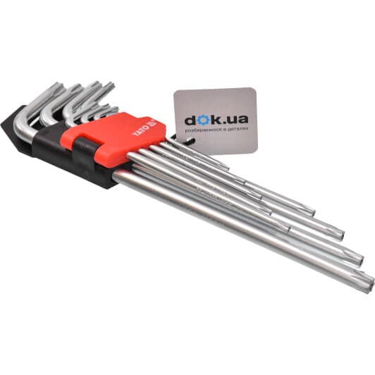Набір ключів TORX Yato YT0512 T10-T50 9 шт
