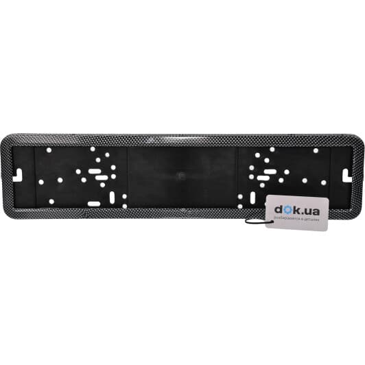 Рамка номерного знака Amio 01120 кольору "карбон"