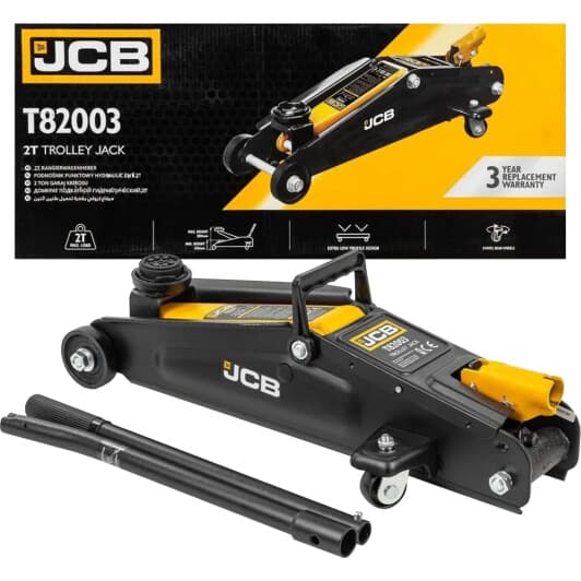 Домкрат JCB подкатной гидравлический 2 т JBC-T82003